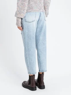 Jeans Twinset Actitude in denim con ricami