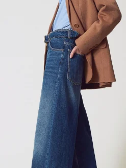 Jeans Twinset in denim di cotone