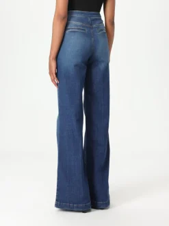 Jeans Twinset in denim di cotone