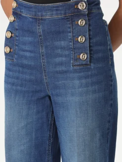 Jeans Twinset in denim di cotone