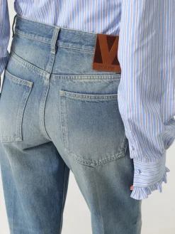 Jeans Valentino in denim di cotone