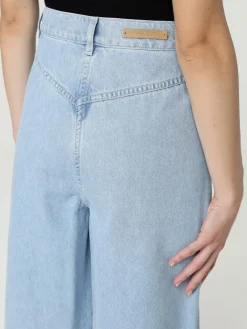 Jeans wide leg Max Mare in denim