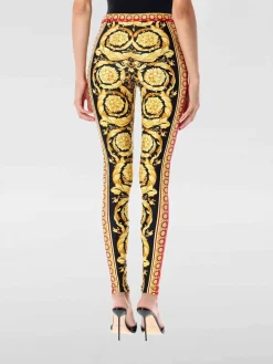 Leggings Versace in jersey stampato