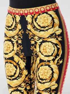 Leggings Versace in jersey stampato