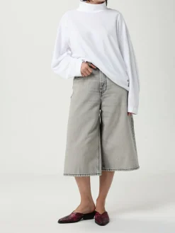 Maglia a dolcevita in cotone over Haikure