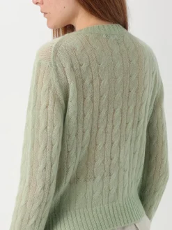 Maglia a girocollo Brunello Cucinelli in lana mohair