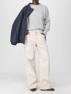 Maglia a girocollo in cashmere Brunello Cucinelli