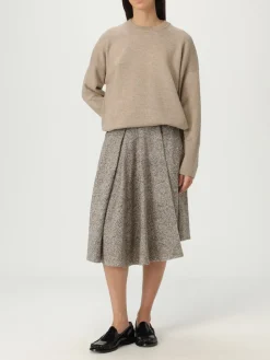 Maglia a girocollo in cashmere Brunello Cucinelli