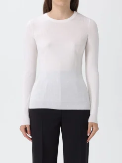 Maglia a girocollo in lana vergine Elisabetta Franchi