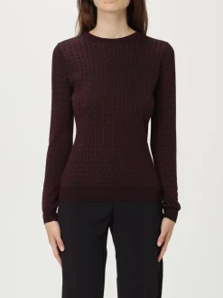 Maglia a girocollo in lana vergine Elisabetta Franchi