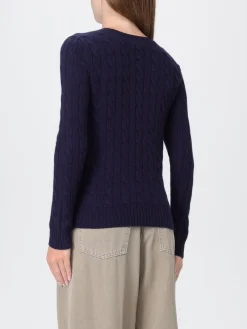 Maglia a girocollo in lana e cashmere con logo ricamato Polo Ralph Lauren