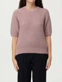 Maglia a girocollo in lana vergine Fabiana Filippi