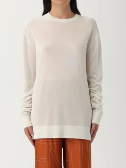 Maglia a girocollo in lyocell e cashmere Toteme