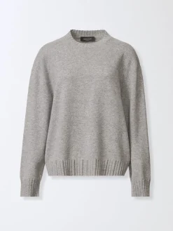 Maglia a girocollo in misto cashmere Fabiana Filippi