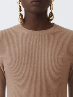 Maglia a girocollo in misto cashmere Fabiana Filippi