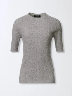 Maglia a girocollo in misto cashmere Fabiana Filippi