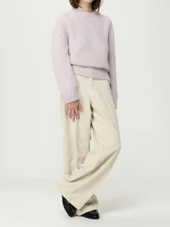 Maglia a girocollo Jil Sander in misto mohair
