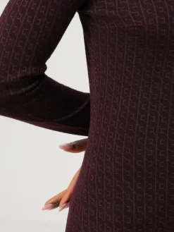 Maglia a lupetto in lana merino Elisabetta Franchi