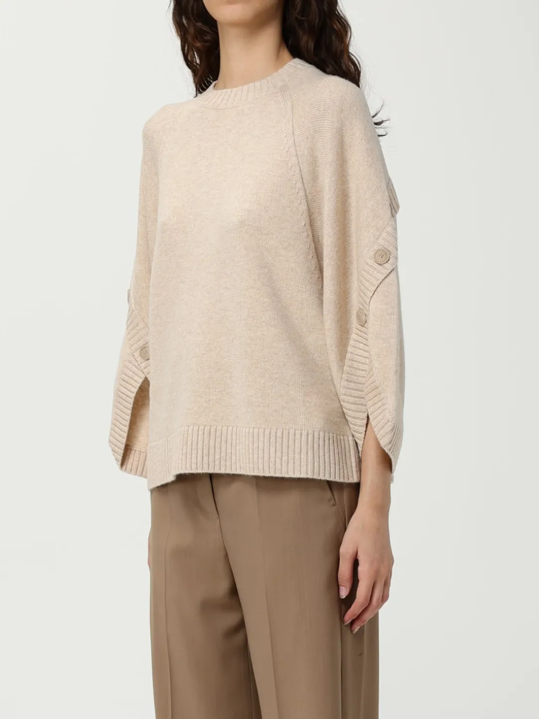 Maglia a tulipano in lana Max Mara