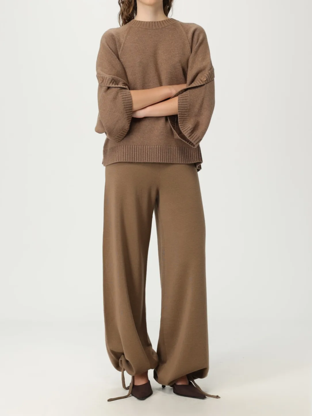 Maglia a tulipano in lana Max Mara