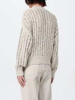 Maglia a v Brunello Cucinelli in misto seta