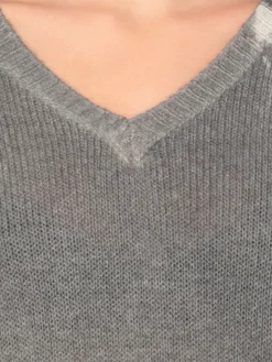 Maglia a v in cashmere usurata Avant Toi