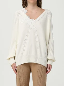 Maglia a v in misto lana Ermanno Scervino Life