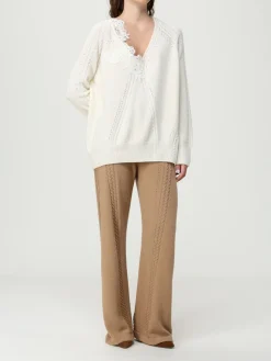 Maglia a v in misto lana Ermanno Scervino Life