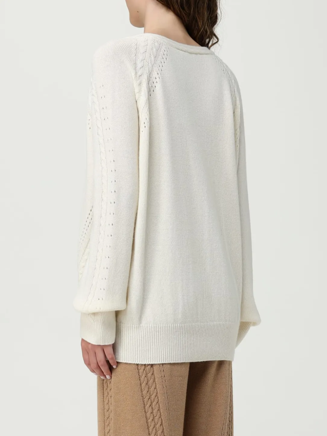 Maglia a v in misto lana Ermanno Scervino Life