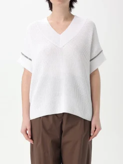 Maglia Brunello Cucinelli in maglia di cotone