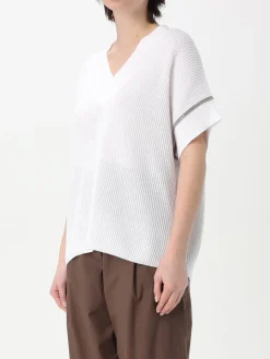 Maglia Brunello Cucinelli in maglia di cotone