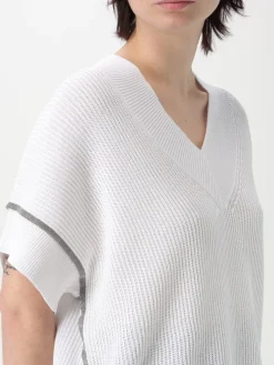 Maglia Brunello Cucinelli in maglia di cotone