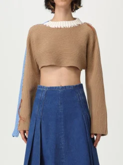 Maglia crop in lana vergine Marni