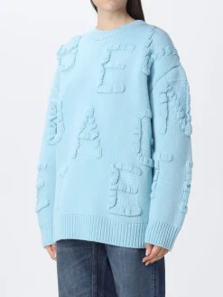 Maglia di lana Bottega Veneta con logo all-over