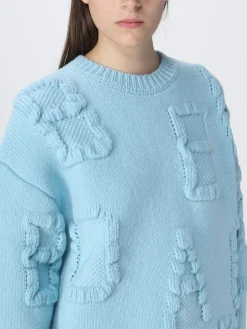 Maglia di lana Bottega Veneta con logo all-over