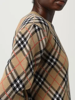 Maglia di lana check Burberry
