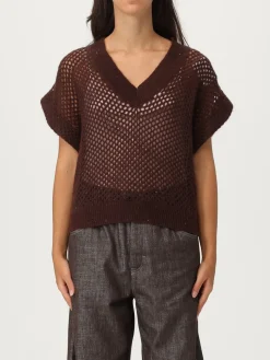 Maglia di lana traforata Brunello Cucinelli