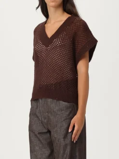 Maglia di lana traforata Brunello Cucinelli