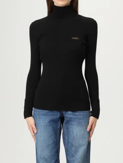 Maglia dolcevita Elisabetta Franchi in misto seta