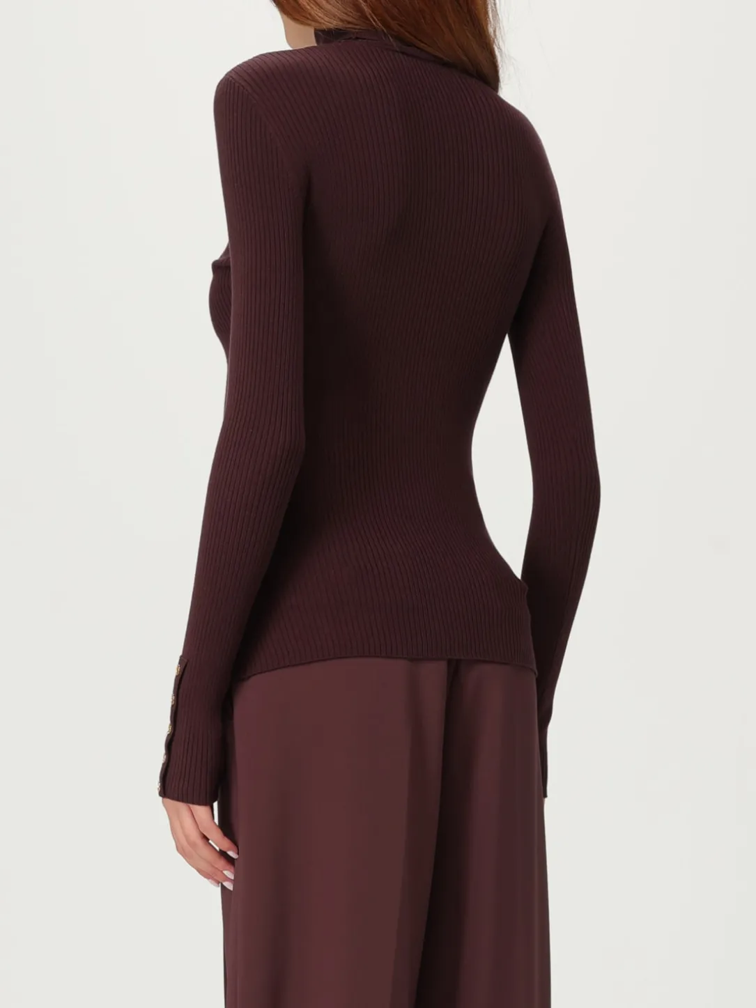 Maglia dolcevita Elisabetta Franchi in misto seta