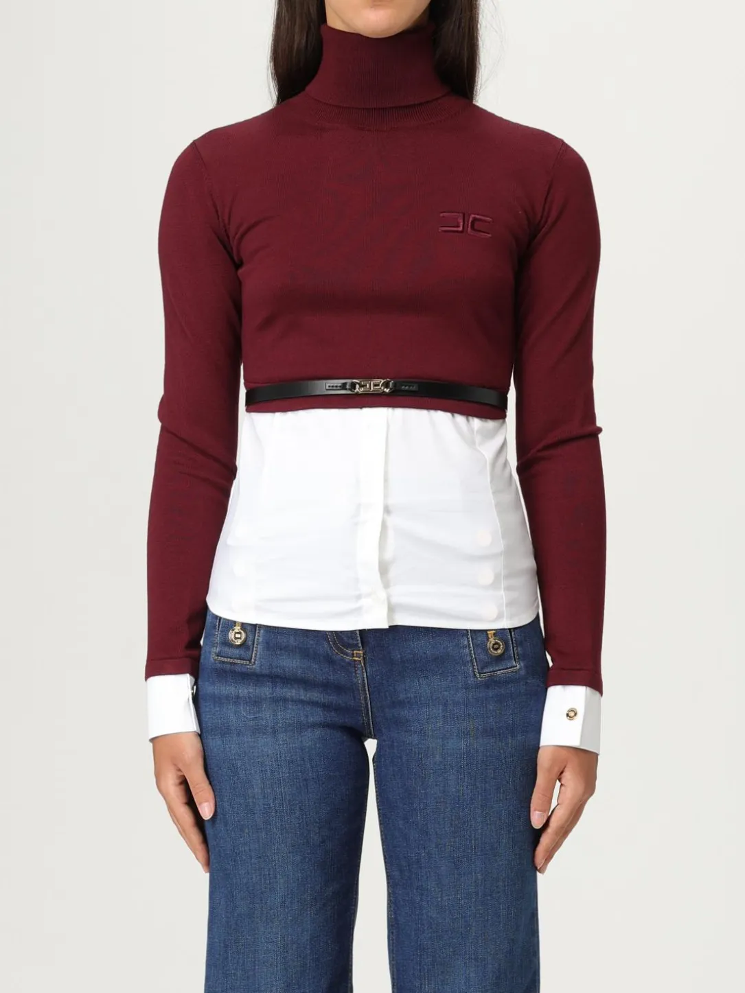 Maglia Elisabetta Franchi in misto viscosa