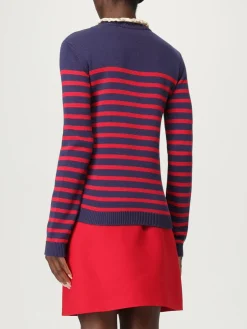 Maglia in cotone a righe Chez Valentino