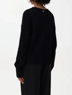 Maglia in cotone con fiori Twinset