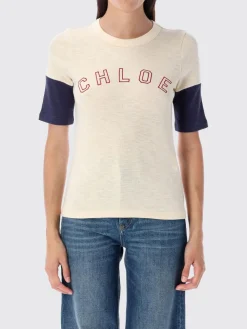 Maglia in cotone e lana Chloé