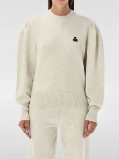 Maglia in cotone e lana con logo Isabel Marant Etoile