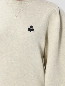 Maglia in cotone e lana con logo Isabel Marant Etoile