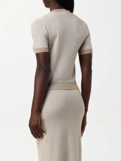 Maglia in lana e seta FF Fendi