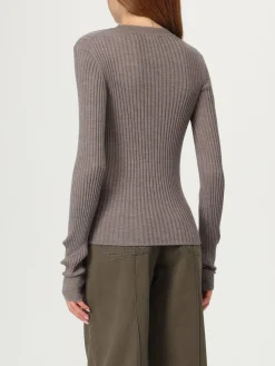 Maglia in lana merino a coste Soeur