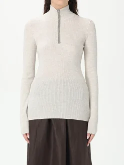 Maglia in lana vergine e cashmere Brunello Cucinelli