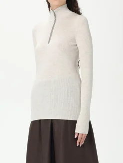 Maglia in lana vergine e cashmere Brunello Cucinelli